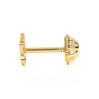 Petite Butterfly, Stud Earrings - Solid 14K Gold, Screw Back, for Babies & Children