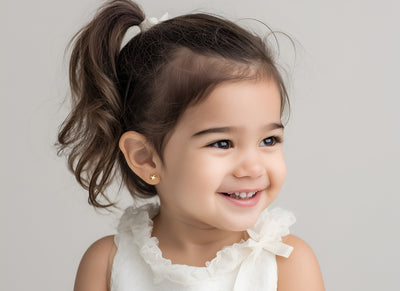 Ruffled Petals and Pearls, AAA-Pearl Stud Earrings3