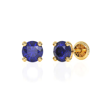 September Birthstone, 4mm Swarovski Crystal Stud Earrings4