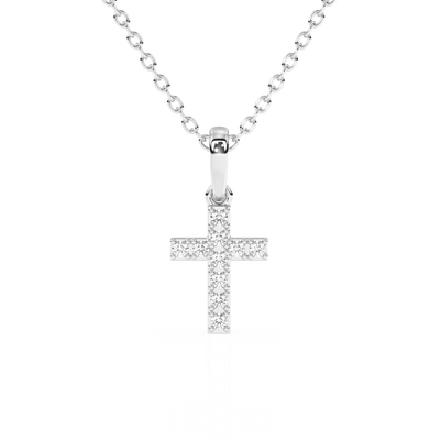 Timeless Light – Children’s Cross Necklace1