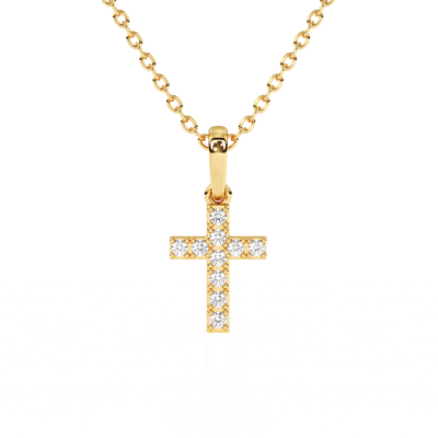 Timeless Light – Children’s Cross Necklace1