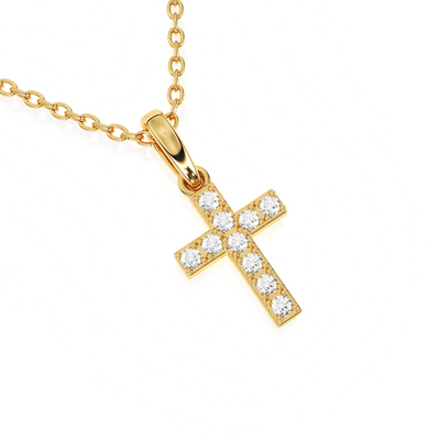 Timeless Light – Children’s Cross Necklace4
