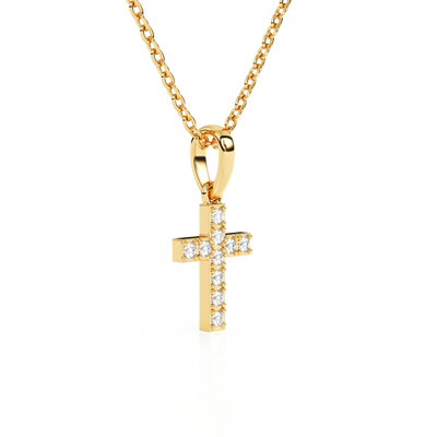 Timeless Light – Children’s Cross Necklace5