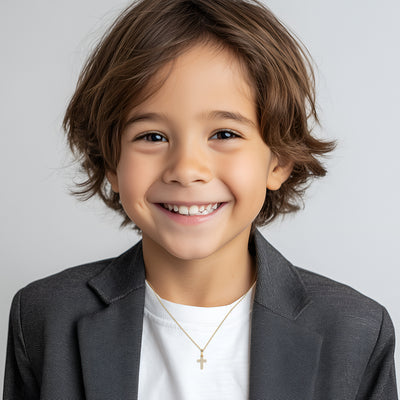 Timeless Light – Children’s Cross Necklace6